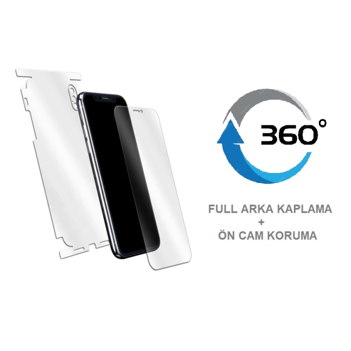 Xiaomi 17 NANO Ön - Arka 360 Full Kaplama Hd Ekran Koruyucu Darbe Emici - MAXXPRO