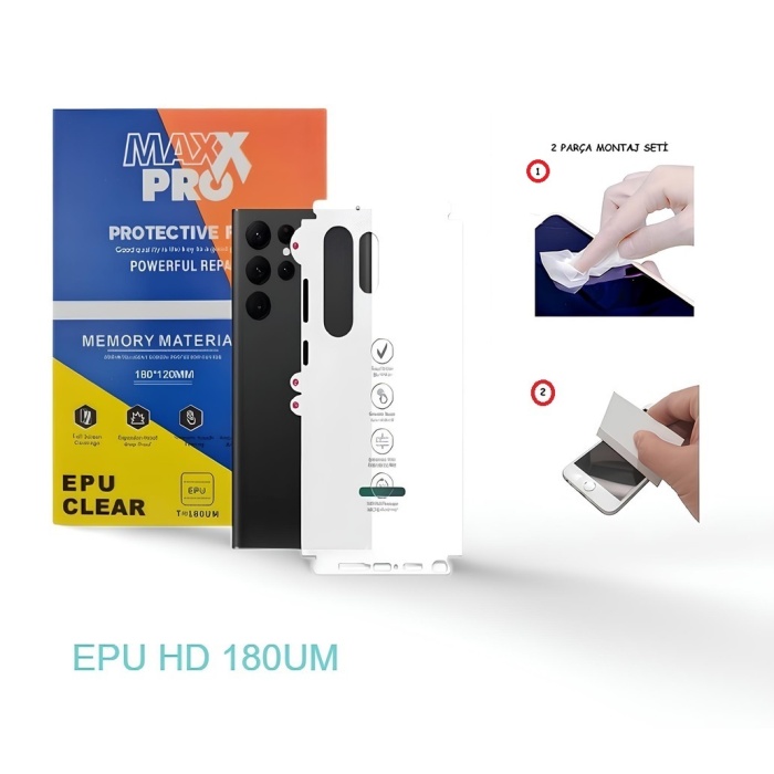 Xiaomi 17 PRO NANO Full Arka Kaplama Esnek ULTRA İnce Nano - MAXXPRO - EPU HD