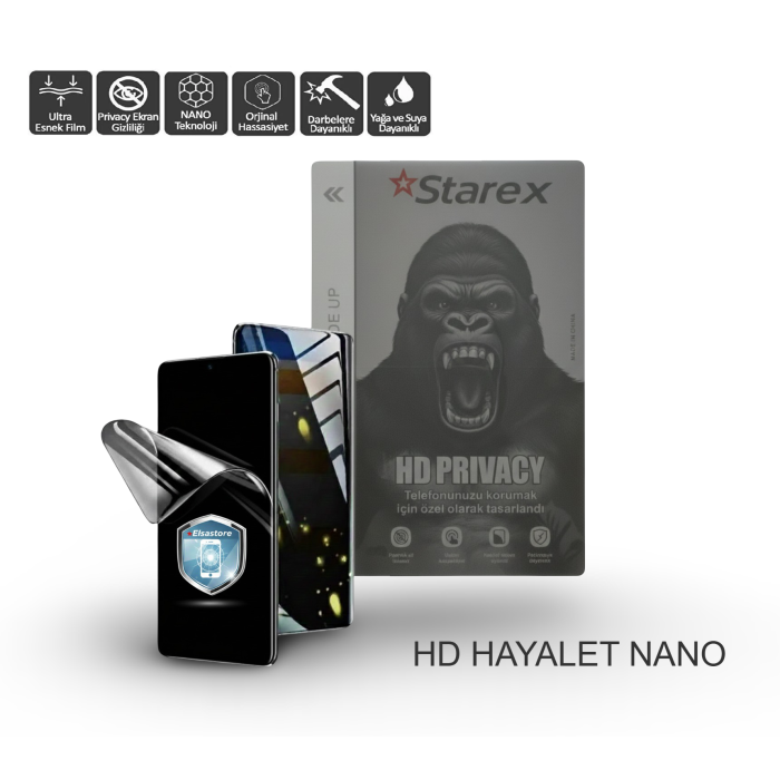 Xiaomi REDMİ NOTE 15 Nano Ekran Koruyucu Ultra İnce HD HAYALET - STAREX