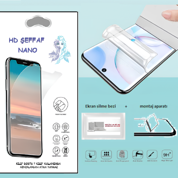 Reeder S19 MAX PRO S EDGE Nano Ekran Koruyucu İnce Esnek Hd Şeffaf