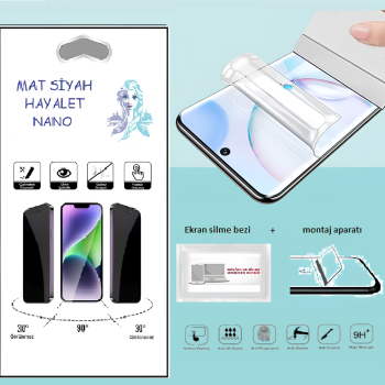 Xiaomi REDMİ NOTE 14  PRO PLUS Nano Ekran Koruyucu İnce Esnek MAT HAYALET