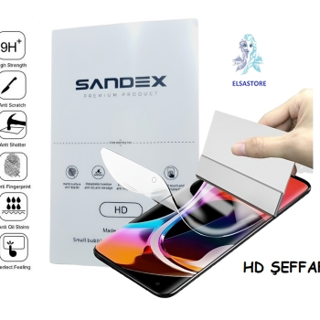 Nokıa 6.1 PLUS NANO Ekran Koruyucu Esnek ULTRA İnce SANDEX - HD ŞEFFAF