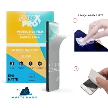General Mobile GM9 PRO NANO Ekran Koruyucu Esnek ULTRA İnce - MAXXPRO - MAT