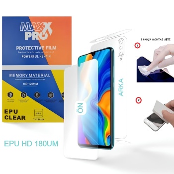 ZTE Nubia Red Magic 7 PRO NANO Ön Ekran + Full Arka Kaplama SET Esnek ULTRA İnce - MAXXPRO - EPU HD