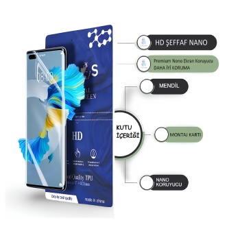 Xiaomi Mİ15 ULTRA NANO Ekran Koruyucu ULTRA İnce Esnek HD ŞEFFAF - Umbos