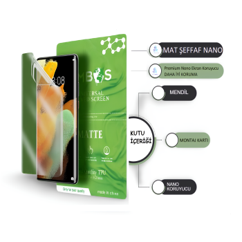 Xiaomi Mİ15 ULTRA NANO Ekran Koruyucu ULTRA İnce Esnek MAT ŞEFFAF - Umbos