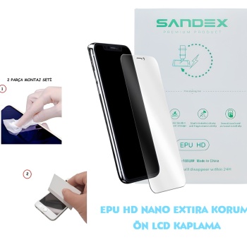 Xiaomi 17 PRO MAX NANO Ekran Koruyucu Esnek ULTRA İnce - SANDEX - EPU HD