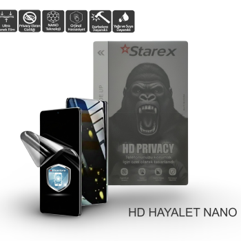 Xiaomi REDMİ NOTE 8 PRO Nano Ekran Koruyucu Ultra İnce HD HAYALET - STAREX