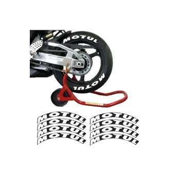 MOTUL SİYAH 3D LASTİK YANAK YAZISI