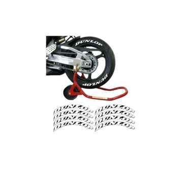 Dunlop 3d Lastik Yanak Yazısı Beyaz