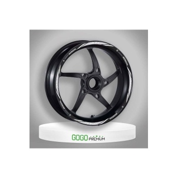 Mondial Drift L Uyumlu Beyaz Jant Şeridi