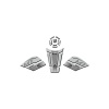 CF MOTO 650 MT 2022 - 2025 UYUMLU TANK PAD SET 002