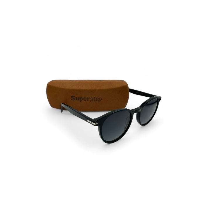 Gri Lensli Siyah Aviator Güneş Gözlüğü
