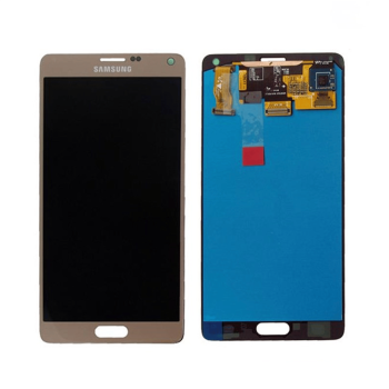 Samsung Galaxy Note 4 N910 Uyumlu Lcd Ekran Gold