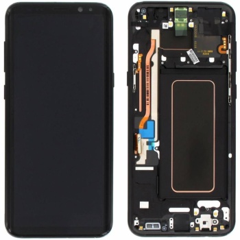 Samsung Galaxy S8 G950 Uyumlu Lcd Ekran Siyah