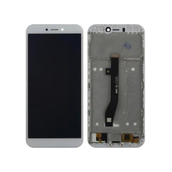 General Mobile Gm8 Go Uyumlu Lcd Ekran FULL ÇITALI Beyaz