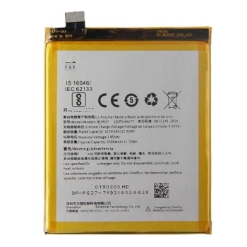One Plus 5 Uyumlu Batarya Pil