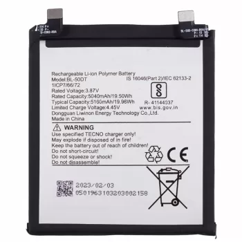 Tecno Phantom X2 Pro Uyumlu Batarya Pil
