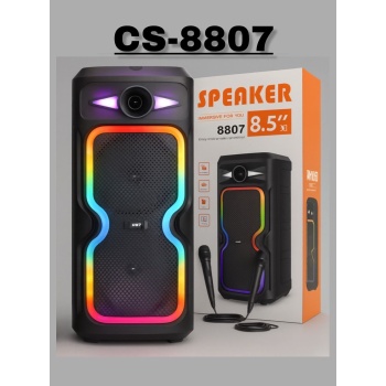 Rgb Işıklı Speaker Hoparlör CS-8807