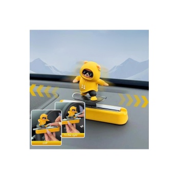 Hareketli Kayan Figür Kaykay Numaratör Oto Araç Kaykay Numaratör Torpido Üstü Numaralık