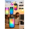 RGB Işıklı Süper Ses Kalitesi Bluetooth Hoparlör E6