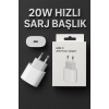 20W Hızlı Şarj Başlığı USB-C