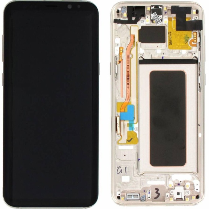 Samsung Galaxy S8 Plus G955 Uyumlu Lcd Ekran Gold