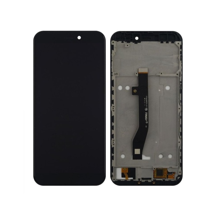 General Mobile Gm8 Go Uyumlu Lcd Ekran FULL ÇITALI Siyah