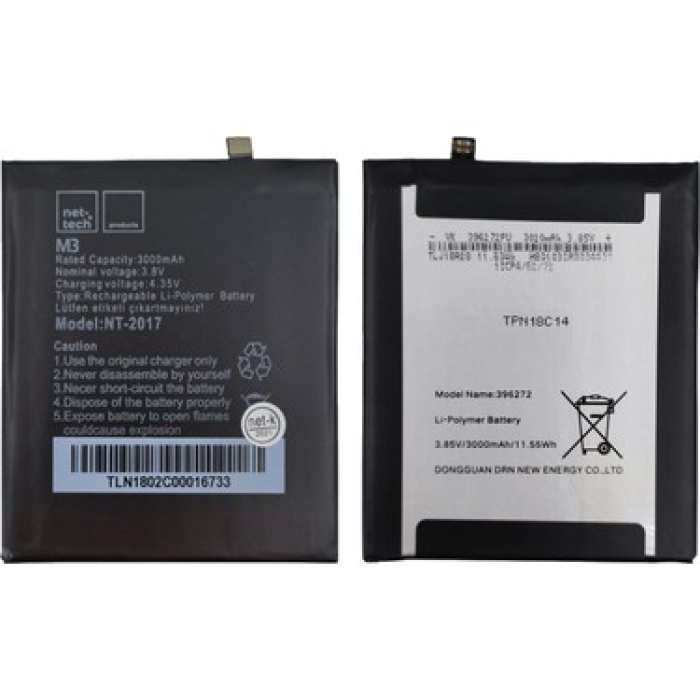 Casper Via M3 Uyumlu Batarya Pil