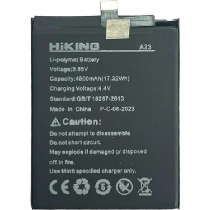 Hiking A23 Uyumlu Batarya Pil