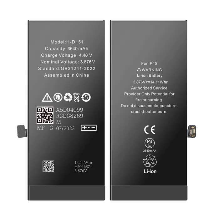 İphone 15 Uyumlu Batarya Pil