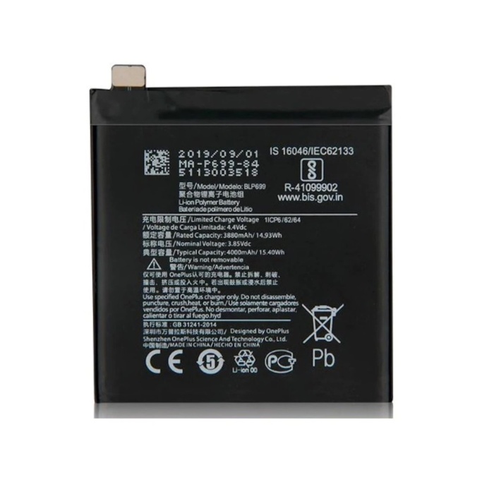 One Plus 7 PRO Uyumlu Batarya Pil