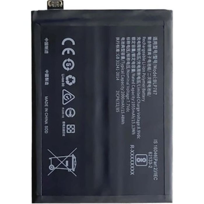 Oppo RENO 4 PRO BLP787 Uyumlu Batarya Pil