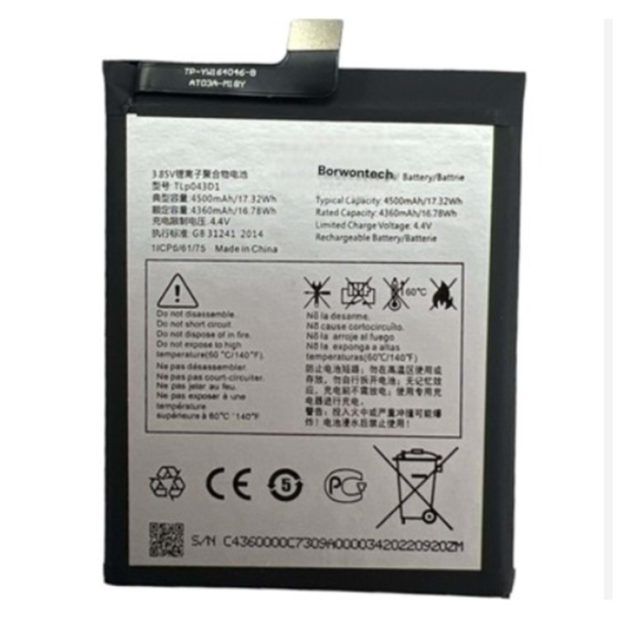 Tcl 10 PLUS Uyumlu Batarya Pil