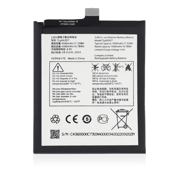 Tcl 20 PRO Uyumlu Batarya Pil