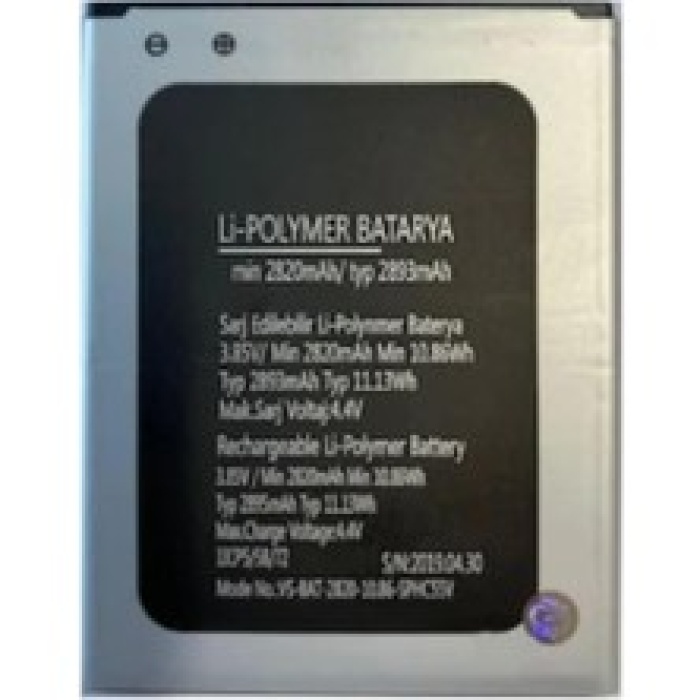 Vestel Venüs V4 Uyumlu Batarya Pil