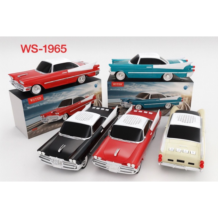 1965 Model Nostalji Araba Görünümlü Hoparlör WS-1965