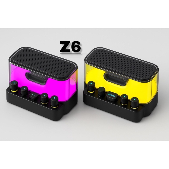 Bluetooth Işıklı Hoparlör Z6 Süper Ses