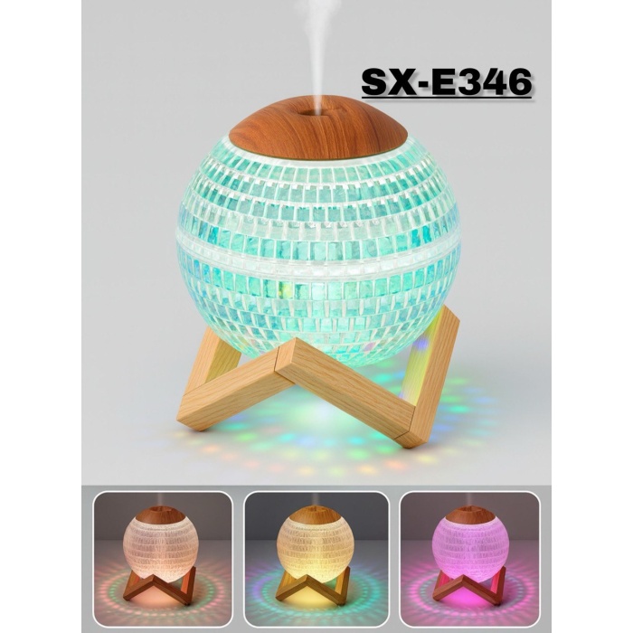 Gece Lambası Işıklı Hava Nemlendirici Buhar Makinesi SX-E346