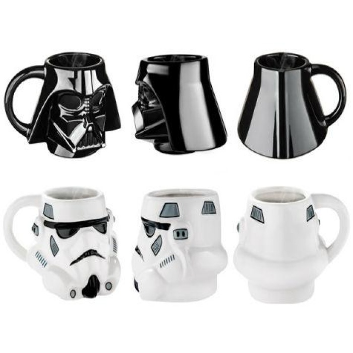 Star Wars Darth Vader Head 3D Seramik Mug Kupa Bardak