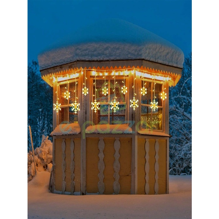 3m 12 Saçaklı 12 Kar Tanesi 8 Fonksiyonlu