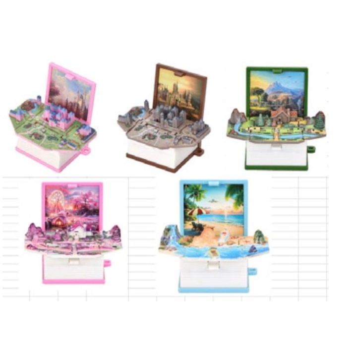 Kitap Şeklinde 3D Anahtarlık