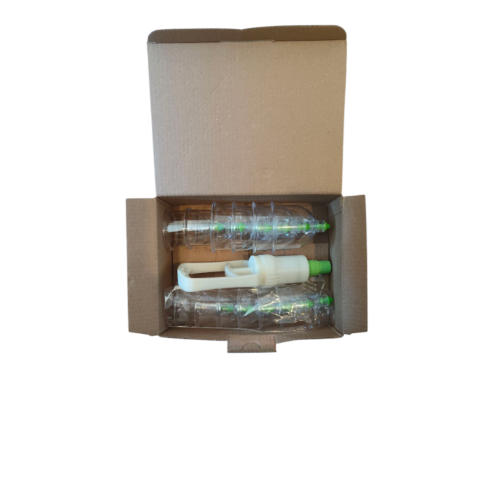 12 Lİ HACAMAT KUPA SETİ. 1ADET 2 PARMAK POMPA HEDİYE