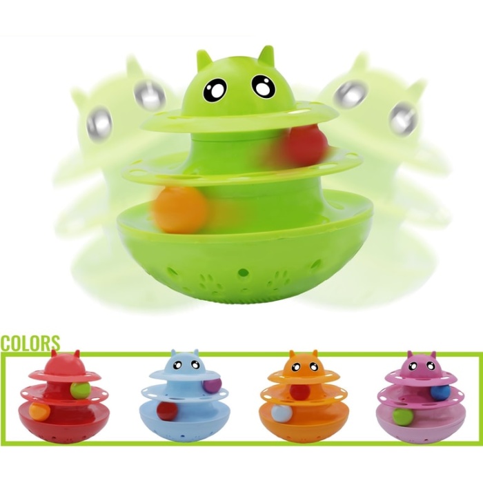 NUNBELL Mama Hazneli Yatmaz Kedi Köpek Oyuncağı