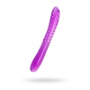 A-Toys by TOYFA Çift Taraflı Jel Dildo Frica, TPE, mor, 23 cm