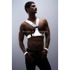 Karanlıkta Parlayan - Reflektörlü Erkek Harness, Kelepçeli Göğüs Harness Takım - APFTM121