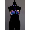 Reflektörlü Kadın İç Giyim, Reflektörlü Sütyen Harness - APFT224