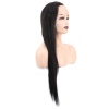 Front Lace Gerçek Tül Peruk Düz - Doğal - 70-75cm