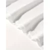 Ön Arka Ejder Baskılı Oversize Bisiklet Yaka T-shirt - Beyaz