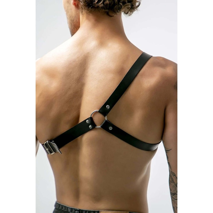 Tek Omuz Deri Erkek Harness - APFTM211